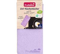 2-in-1 Asciugamani da cucina, 5 pezzi - Marchio DM Germania - Compatibile con Profissimo - Küchentücher 2in1, 5 St