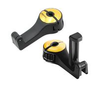 2 in 1 Car Headrest Hidden Hook, 2 in 1 Car Seat Hooks 4x