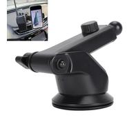 2 in 1 Car Mount for 2 Way Radios & Phones, ABS Black, Adjustable