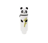 2-In-1 Carino Cartoon Panda Astuccio Rosa, Organizzatore Multifunzionale - Astuccio Legami Per Le Ragazze, Adatto Agli Studenti, Borsa Cartoon & Sac À Stylos Kawaii Per Scuole (Panda bamboo)