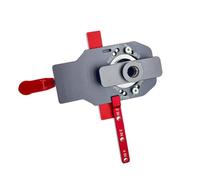 2 in 1 Cerniera a scomparsa Piastra di serraggio 35 mm Foro Drill Guide Locator per montaggio accurato hardware per armadietti per la lavorazione del legno Montaggio cerniera armadio