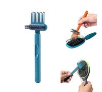 2 in 1 Comb Cleaner with Pick and Bristles,Portable Hair Brush Cleaner Tool Cleaner Tool Hair Brush Cleaner Tool Rake Salon Travel Use