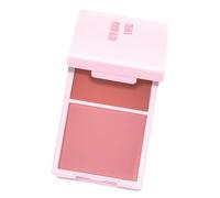2 In 1 Crema E Polvere Rouge Guance Portatile Cosmetico Viaggio-Amore Guance Per Le Donne Il Trucco Tonalità Universale