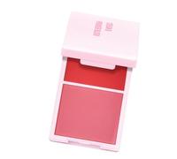 2 In 1 Crema E Polvere Rouge Guance Portatile Cosmetico Viaggio-Amore Guance Per Le Donne Il Trucco Tonalità Universale