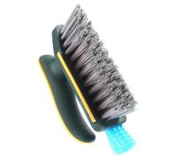 2-in-1 Crevice Cleaning Brush - Narrow Grout Scrubber | Bathroom Floor Tool