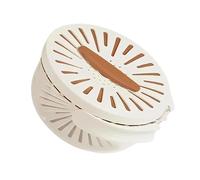 2-In-1 Draining and Preservation Basket, Multifunctional Fruit Washing Bowl with Strainer, Collapsible Handle Fruit Washing Basket (Brown,1Pcs)