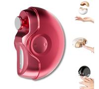 2 in 1 Electric Nail Clipper,Electric Polishing Toenail Clipper, Electric Nail Clipper USB Rechargeable Cordless, with 2 Adjustable Speeds, Electric Nail Trimmer for Adults, Kids, Seniors (Red)