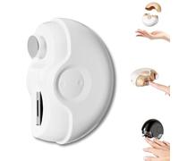 2 in 1 Electric Nail Clipper,Electric Polishing Toenail Clipper, Electric Nail Clipper USB Rechargeable Cordless, with 2 Adjustable Speeds, Electric Nail Trimmer for Adults, Kids, Seniors (White)