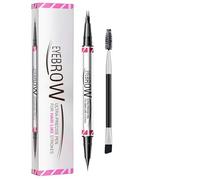 2-In-1 Eyebrow Pen with Eyeliner Pencil, DoublePurpose Head Brow Pencil and Eyeliner Pen,beauty Tool for Precise Eyebrow Shaping and Eye Lining,for Girlfriend and Wife