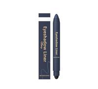 2 in 1 Eyeliner Eyeshadow, 2025 New Waterproof and Smudge-proof Eyeliner Eyeshadow Gel Pen, Highly Pigmented and Smooth, Lightweight and Portable Pocket Size (Navy)