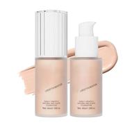 2-in-1 Fondotinta e Correttore - Fondotinta Color Changing con Alta Coprenza, Copre Imperfezioni e Rughe, Adatta al Tono Pelle, Finish Naturale Satinato (01)