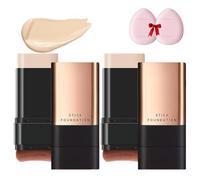 2 In 1 - fondotinto Antirughe Di Lusso, Make-Up Stick A Doppia Testa, Flawless Eraser Stick, Idratante Leggero, Adatto A Tutte Le Pelli (Bianco*2, D-4)