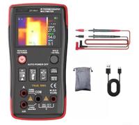 2 in 1 Fotocamera termica a infrarossi multimetro, termografia 32X32, | 20 a 550°C, True per multimetro digitale rms per elettricisti, test di circuito e industria
