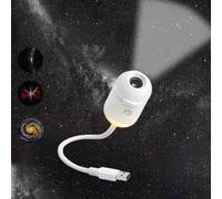 2-in-1 Galaxyy Projector Night Light,360° Adjustable USB Starry Sky Night light projector for Car,Planetarium,Galaxyy LED Lights,for Bedroom,Living Room,Romantic Astronomical Projectors (3 slides)