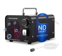 2 in 1 generatore di ozono per auto, 60000 mg/H, purificatore d'aria con modalità acqua e aria, dispositivo di ozono, timer 120 minuti, generatore di ozono, per appartamento, O3, ozonizzatore