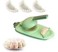 2 in 1 gnocchi, stampo per gnocchi, macchina per gnocchi, avvolgitore, efficiente pressatore per pasta per gnocchi, per preparare rapidamente gnocchi, per casa, cucina (verde)
