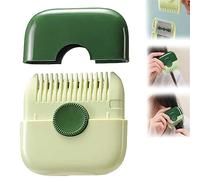 2 In 1 Hair Trimmer, Dual-Side Split Ends Hair Trimmer, Hair Trimmer For Split Ends, Hair Trimming And Arrangement 2 In 1 Bangs Trimmer (Green)