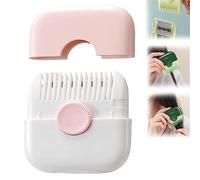 2 In 1 Hair Trimmer, Dual-Side Split Ends Hair Trimmer, Hair Trimmer For Split Ends, Hair Trimming And Arrangement 2 In 1 Bangs Trimmer (Pink)