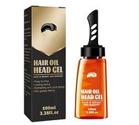 2 in 1 Hair Wax Gel With Comb Long Lasting Men'S HairStyling Gel Tool Hair Wax 100ML,Lightweight Hair Styling Gel (2Pcs)
