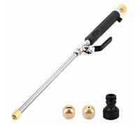 2-in-1 High Pressure Wand Attachment with 2 Different Nozzles and Hose Quick Connectors,Jet Nozzle Power Washer for Garden Hose,Pressure Washer,For Driveways,Cars,Decks Cleaning(B)