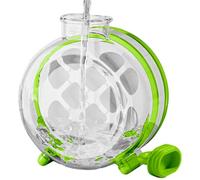 2-In-1 Ice Bottle Cup with Leak-Proof Mold, Use Water Jug and Cube Maker Hot Weather, Cooling Accessory for 6.26x4.72x2.76 Inches Picnic, Kitchen, Everyday Use