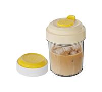 2 In 1 Ice Cup - Portable Freezing Mold, Press Maker with Reusable Design, Ice Mold with Easy Fill, Drink Cup for Whiskey Cocktail, Reusable Maker for Office Cafe Sports