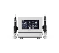 2 in 1 Iniezione Ad Alta Pressione Non Invasiva Indolore Hydra Oxygen Jet Peel Macchina per il viso Multifunzione Aghi Free Mesoterapia Ringiovanimento della Pelle Idratante Viso ETWS2