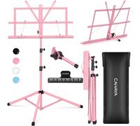 2 in 1 Leggio Spartiti Musicali & Supporto da Tavolo per Libri Leggio Musicale