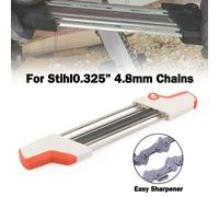 2 IN 1 Lima Affilatrice Rapida Denti Catena per Catena STIHL .325" 4.8mm GG Y