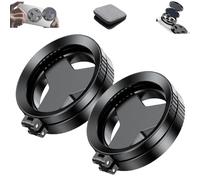 2-in-1 Magnetic CPL & Star Filter Lens, 52mm Phone Lens Filter Adapter Mount, HD Multi-Coated Photography Lenss Filters, Anti-Glare HD Len, Real & Effective Shooting Performance (2 pcs)