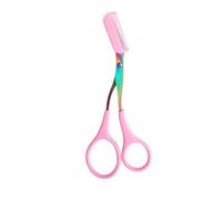 2 in 1 manico ergonomico per tagliare le sopracciglia a forbice pettine accessorio sicuro per la rimozione dei capelli pettine strumento cosmetico per la toelettatura strumento di rimozione dei peli