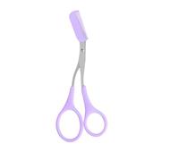 2 in 1 manico ergonomico per tagliare le sopracciglia a forbice pettine accessorio sicuro per la rimozione dei capelli pettine strumento cosmetico per la toelettatura strumento di rimozione dei peli
