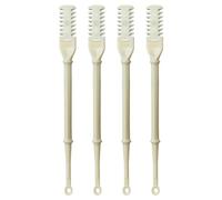 2 In 1 Manuale Naso Capelli Trimmer Ear Pickers Per Le Donne Uomo Narice Strumento di Rimozione Dei Capelli Rotante Nasale Taglierina