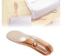 2 in 1 Mattress Lifter Bed Sheet Tucker Tool, 2 in 1 Bed Maker Tool, Ergonomic Mattress Lifting Wedge, Versatile Time-Saving, Helper for Home Hotel Suitable (Brown)