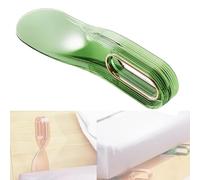 2 in 1 Mattress Lifter & Bed Sheet Tucker Tool, Effortless Sheet Tucking, Ergonomic Mattress Lifting Wedge, Versatile & Time-Saving, Helper for Home Hotel Suitable (green)