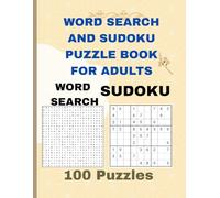 2 in 1 mixed word search and sudoku vol 3: 100 puzzle book volume 3 about word search , sudoku in biker theme , 9 x 9 grid sudoku , for biker ... seniors | 8.5 inch x 11 inch | 100 puzzles