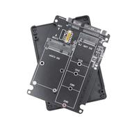 2 in 1 mSATA SSD e NGFF a SATA 3.0 Converter 2,5" SSD Hard Drive Enclosure