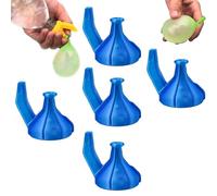 2 In 1 Palloncini D'acqua Riempimento Copertura，facile Da Riempire, Strumento Per Legare Palloni D'acqua, Strumento Autosigillante Per Palloncini D'acqua, Pompa Portatile Per Palloncini-5pcs