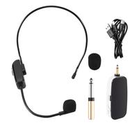 2 in 1 Palmare UHF Microfono Fili Professionale -Wear Mic Amplificatore Volume per Insegnamento Discorso