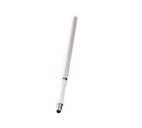 2 in 1 Penne Stilo per Touch Screen,Penna Stilo Universale per Tablet e Smartphone Per Lavoro D'ufficio/Disegno (Bianco)