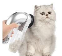 2 in 1 Pet Fur Removal multifunzionale Grooming Vacuum Brush System - Raccoglitore automatico di pellicce per animali domestici, mobili e abbigliamento (aiuto automatico per la pulizia dei capelli)