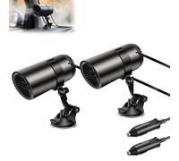 2-in-1 Portable Car Heater Cooling Fan, 2026 New Rotation Plug-in Space Car Heaters for Vehicle, Plug-in Space Cars Heaters, Quick Defrosting (2pcs)