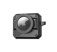 2 In 1 Protective Case Compatible Airpods Pro 2, Airtag Anti-drop Cover Auto Spring Opening Bluetooth Earbuds Shockproof Case with Hook-c