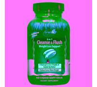 2-IN-1 Pulizia & Flush Perdita Del Peso Supporto 180 Capsule Morbide By