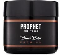 2 IN 1 Quality White Beard Balm Oil Wax - 60g Light Citrus scent, Leave-in Conditioner, Softens, Hold and Beard Growth - Organic For Men - Prophet and Tools