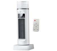 2 in 1 radiatore e umidificatore d'Aria, Ventola di Raffreddamento ad, 6 velocità del Ventola Torre con umidificazione, a 120 ° oscillanti, Timer 6h, Silenzioso, Display a LED per Ufficio