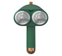 2 IN 1 Rimuovi Pelucchi for Tessuti Rimuovi Pelucchi Elettrico Efficiente Rimozione di Pelucchi for Vestiti Rimuovi Peli a Doppia Testa Rasoio for Tessuti(Green)
