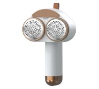 2 IN 1 Rimuovi Pelucchi for Tessuti Rimuovi Pelucchi Elettrico Efficiente Rimozione di Pelucchi for Vestiti Rimuovi Peli a Doppia Testa Rasoio for Tessuti(White)