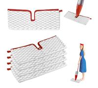 2 in 1 riutilizzabili tamponi in microfibra per Vileda 1-2 Spraymax Mop in microfibra lavabile, cuscino di pulizia per mocio di ricarica in microfibra per tutti i tipi di pavimenti, lavabili in