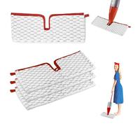 2 in 1 riutilizzabili tamponi in microfibra per Vileda 1-2 Spraymax Mop in microfibra lavabile, cuscino di pulizia per mocio di ricarica in microfibra per tutti i tipi di pavimenti, lavabili in